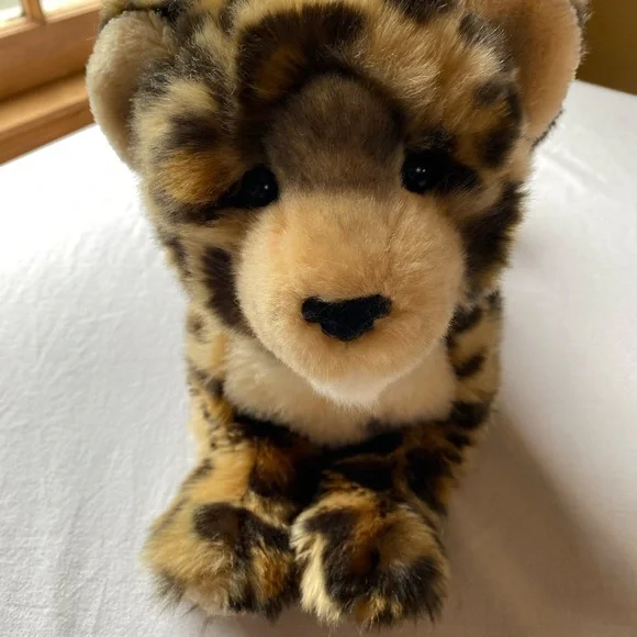 Douglas Spatter Leopard Cub 12” Plush Stuffed Animal #1871 - Picture 1 of 6